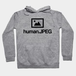 human.JPEG Hoodie